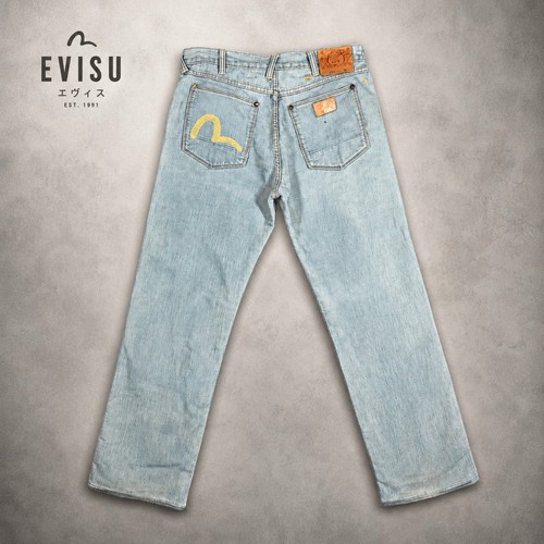 Evisu jeans uomo 34x30 - evisu,