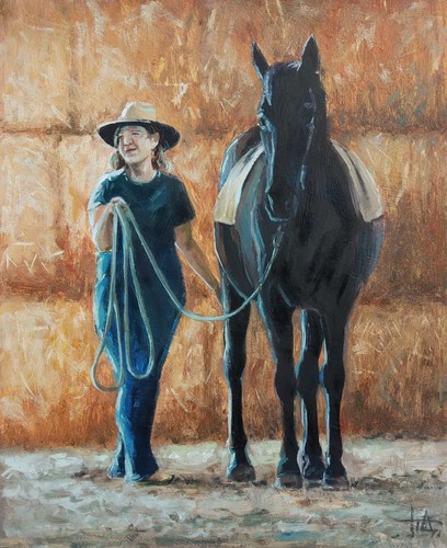 Dipinto olio originale - ad,