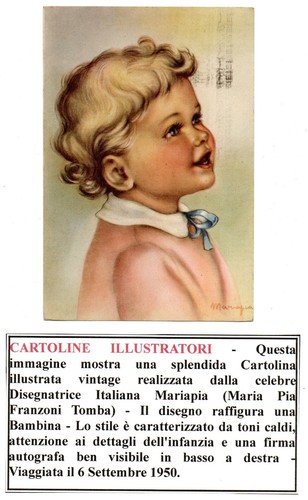 Italia 1950 bambina - italia,
