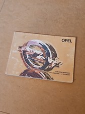 Opel Manta Ascona Rekord Kadett Manuale Istruzioni Uso Manutenzione Italia 1979