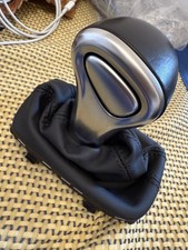Pomello Manopola Leva Cambio Automatico Pelle  Nera Audi A4 A5 Q5 A6 Q7