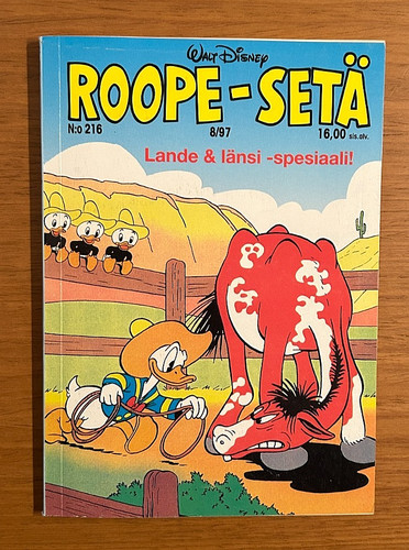 Fumetto finlandese walt disney - finlandese,