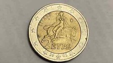 Moneta 2 Euro Grecia 2002