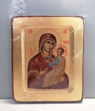 Icona Sacra su Legno, Madonna