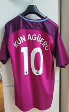 KUN AGUERO MAGLIA MANCHESTER CITY 2017 JERSEY CALCIO TAGLIA XL NIKE TRASFERTA