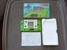 LCD GAME SUNWING - GIOCO DEL CALCIO - FORZA AZZURRI WORK BOXATO COMPLETO RARO