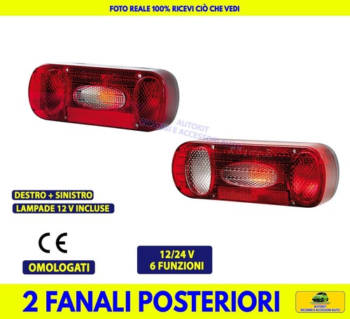 Fanali posteriori rimorchio
