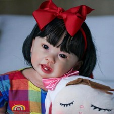 Bambola neonato realistica 28"