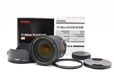 Sigma Ex Dc 17-50mm Lente