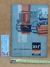 FIAT TRATTORI - 70 C - USO E MANUTENZIONE -leggi tutto