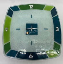 Orologio da parete in vetro di