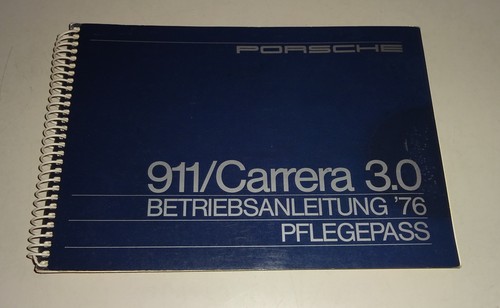 Manuale uso porsche 911 - d'uso, 2.7