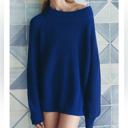 Maglione zara blu - maglione,