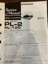 PIONEER PL-2 PL-120 PL2 PL120