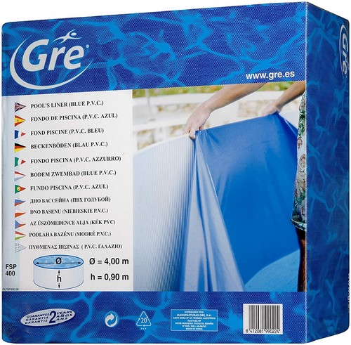 Liner para piscina - gre, redonda