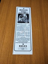 1967 ROLEX OYSTER SUBMARINER MOD. G. 5513 TUDOR WATCH VINTAGE AD PUB