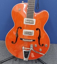 GRETSCH 5120 Tastiera usata corpo in acero collo in acero palissandro arancione