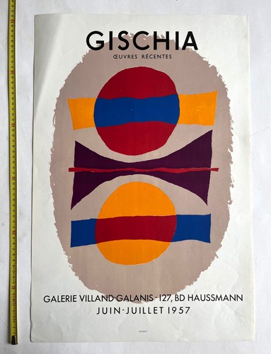 Gischia oeuvres récentes 1957