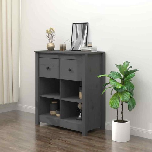 Vidaxl credenza grigia - credenza,