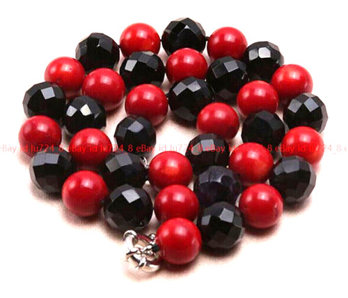 Collana gioiello corallo - corallo, rosso