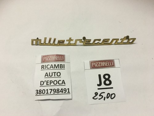Ricambi auto epoca scritta - epoca,