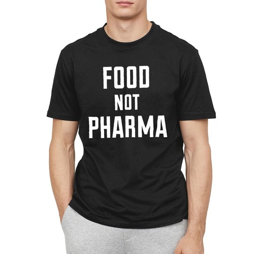 Maglietta food not - not, pharma