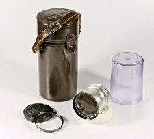 PRL) OBIETTIVO KODAK SCHNEIDER KREUZNACH LENS f:4/135mm TELE XENAR NIKKOR CASE