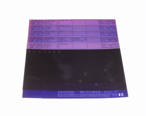 Microfiche catalogo ricambi - catalogo,