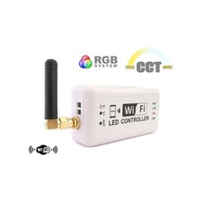 WiFi Mini Centralina Led CCT Dimmer RGB Controller Domotica Con Iphone iOS Smart