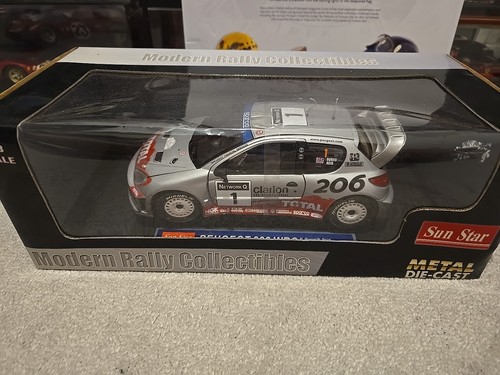 Sunstar peugeot 206 - 1/18, wrc