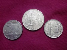 Lotto 3 monete del Regno