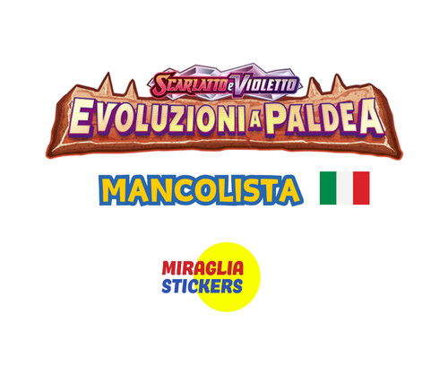 Mancolista evoluzioni paldea - mancolista,