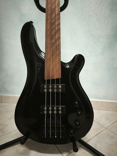 Basso elettrico fretless - basso,