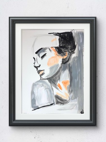 Quadro moda ragazza posa