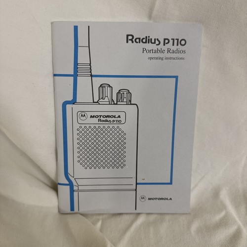 Motorola radius p110 - radius, handheld