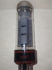 6CA7 EL34 NOS NIB  NATIONAL MADE IN GERMANY  O GETTER 
