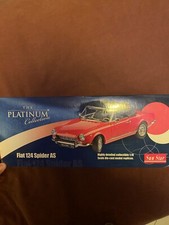 Sun Star Fiat 124 Spider AS The Platinum Collection 1:18 1/18 Rossa Red