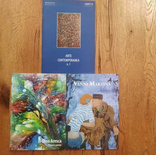 Lotto cataloghi arte - lotto, d'arte