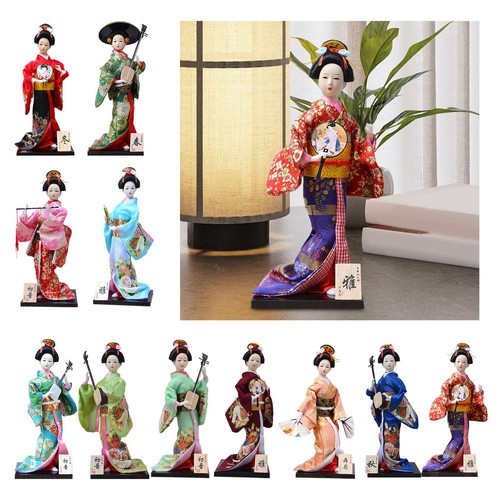 Bambola geisha giapponese - bambola,