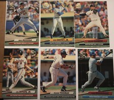 6 '92 Fleer Ultra Singoli