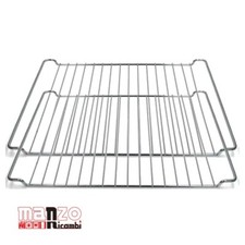 COPPIA GRIGLIA FORNO WHIRLPOOL IGNIS CROMATA IN ACCIAIO 446x340mm 481245819334