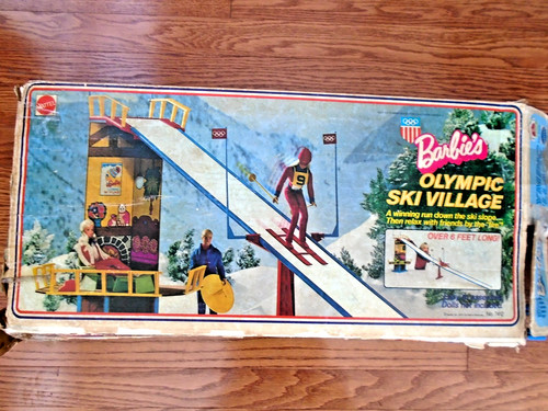1974 mattel barbie - barbie, villaggio