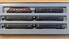 Märklin treno genziana blu mini club scala Z 81176 con nuovo motore di ancoraggio a campana V200