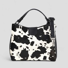 Borsa cavallino pelle maculata - cavallino,