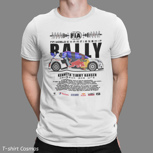 Shirt auto retrò rally - t-shirt,