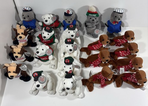 Lotto peluche coca cola - peluche,