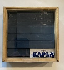 Kapla Blocks - Blu scuro in scatola di immagazzinaggio