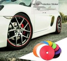 STRISCIA ADESIVA ROSSO PROTEZIONE CERCHI IN LEGA DA GRAFFI WHEEL DECORATION