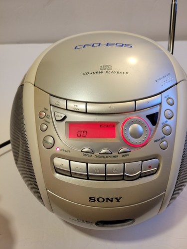 Sony cfd e95 radio cassetta - cd,