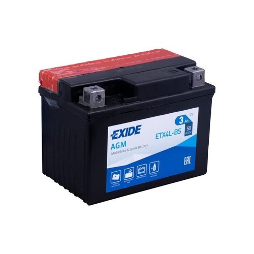 Batteria moto exide agm - batteria,